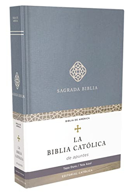 Biblia Catlica de Apuntes, Tapa dura, Tela, Azul (Spanish Edition)