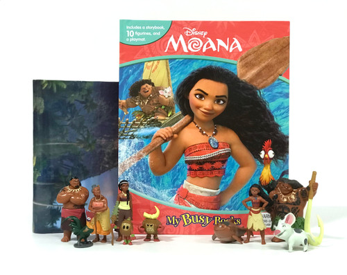 Phidal - Disney Moana My Busy Book