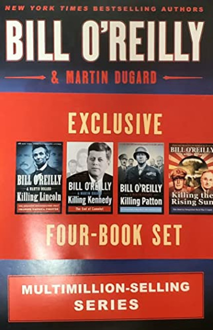 Bill O'Reilly exclusive four-book killing set (killing Lincoln/killing Kennedy/killing patton/killing the rising sun)