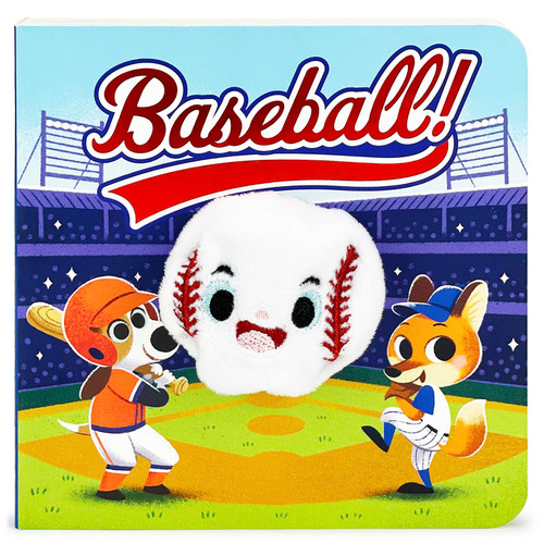 Baseball! Children's Finger Puppet Board Book for Babies and Toddlers