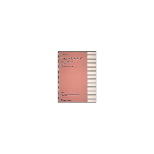 Deluxe Wirebound Premium Manuscript Paper (Pink Cover)