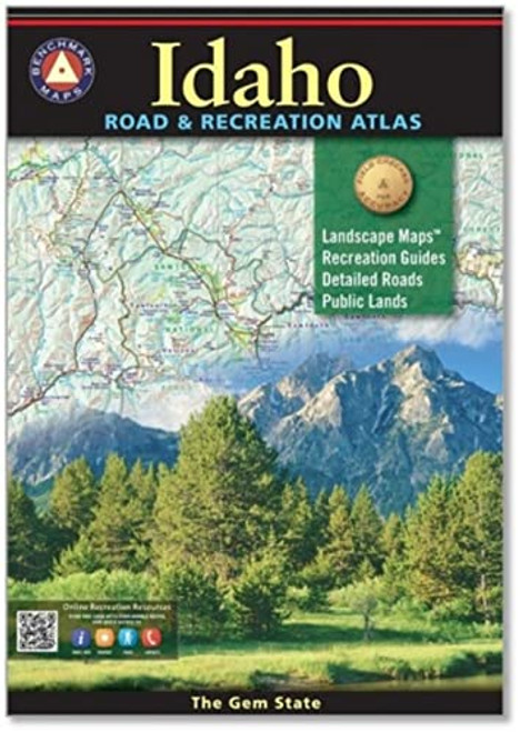 Idaho Road and Recreation Atlas - 7th Edition, 2022 (Benchmark)