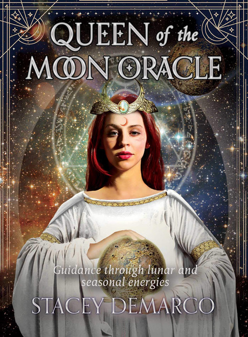 Queen of the Moon Oracle: Guidance through Lunar and Seasonal Energies (44 Full-Color Cards and 120-Page Guidebook) (Rockpool Oracle Card Series)