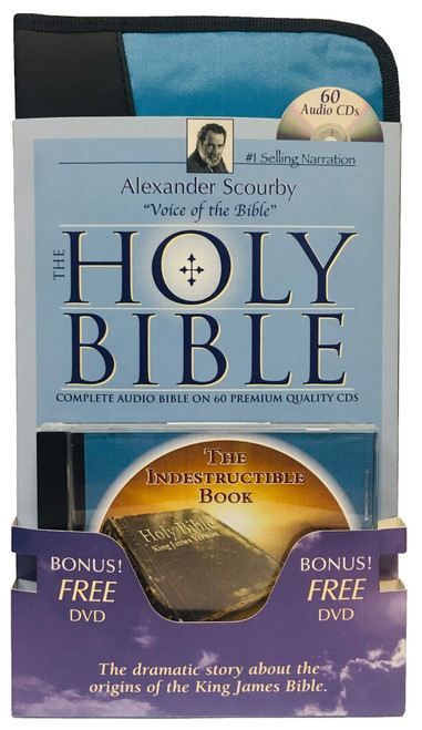 KJV Complete Scourby CD with Free Indest DVD-Holy King James Version Old and New Testament Audio Bible by Alexander Scourby Bible-KJV with Free $30 ... Virgin Mary-St. John the Baptist-Jesus Birth
