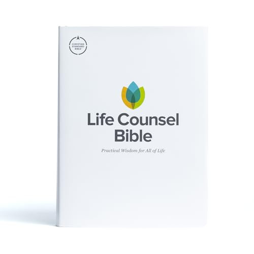 CSB Life Counsel Bible, Hardcover, Black Letter, Articles, Word Studies, Quotes, Cross-References, Easy-to-Read Bible Serif Type