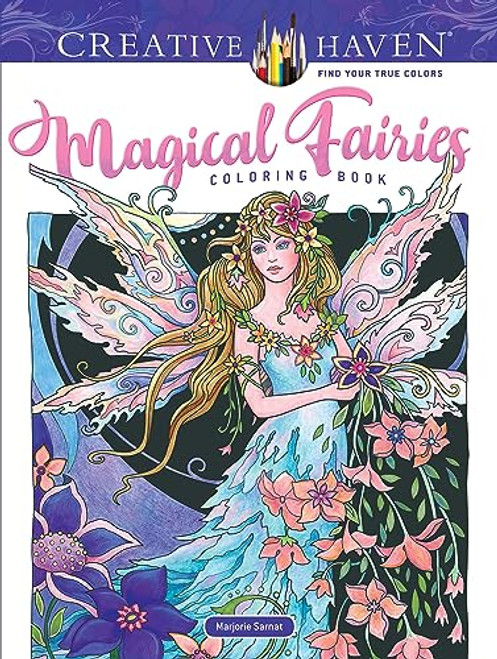 Creative Haven Magical Fairies Coloring Book (Adult Coloring Books: Fantasy)