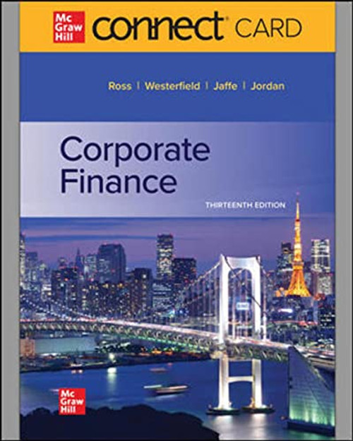 CONNECT ACCESS CARD FOR CORPORATE FINANCE 13TH