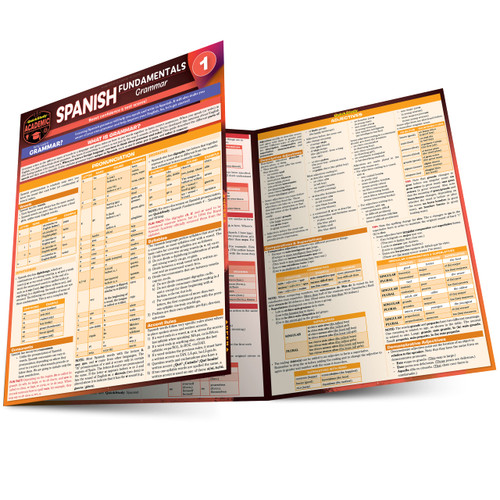 Spanish Fundamentals 1 - Grammar: a QuickStudy Laminated Reference Guide