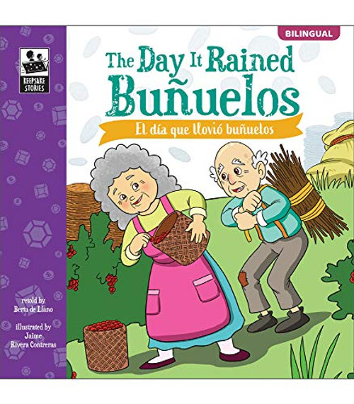 Carson Dellosa The Day It Rained Buuelos | El dia que llovi buuelos (Keepsake Stories, Bilingual) Storybook (Volume 11) (English and Spanish Edition)