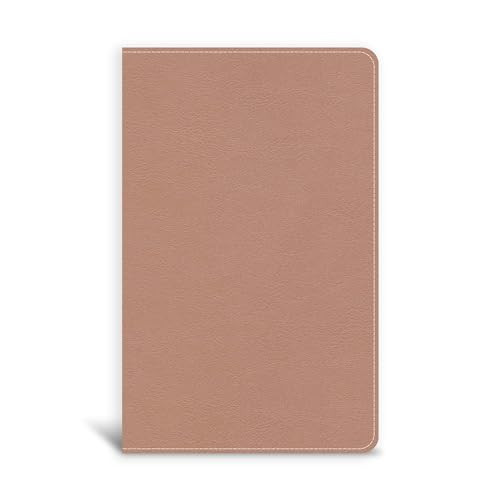 CSB On-The-Go Bible, Personal Size, Rose Gold LeatherTouch