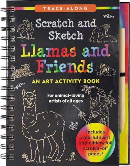Llamas & Friends Scratch & Sketch (Trace Along)