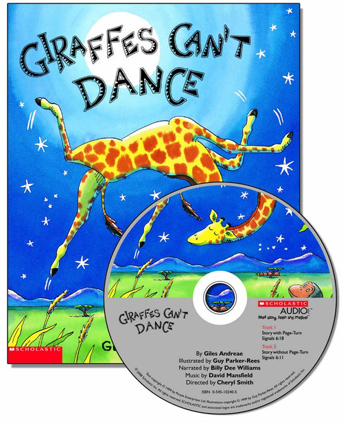 Giraffes Can't Dance: Audiobook Read-Along (Paperback and CD)