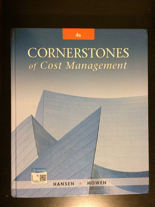 Cornerstones of Cost Management (Cornerstones Series)