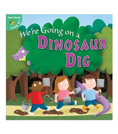Carson Dellosa | We're Going on A Dinosaur Dig | Leveled Reader, 24pgs (Little Birdie Books)