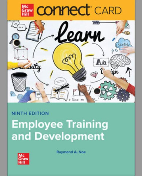 Connect Access Card for Employee Training & Development 9th Edition