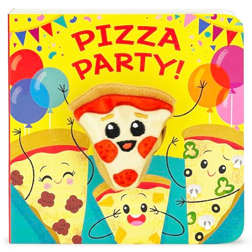 Pizza Party! Finger Puppet Board Book for Little Pizza Lovers, Ages 1-4 (Children's Interactive Finger Puppet Board Book)