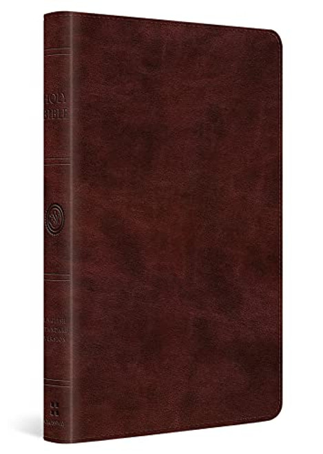 ESV Large Print Thinline Bible (TruTone, Mahogany)