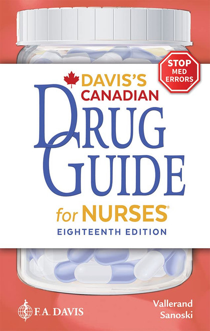 Canadian Drug Guide for Nurses (Davis's Canadian Drug Guide for Nurses)