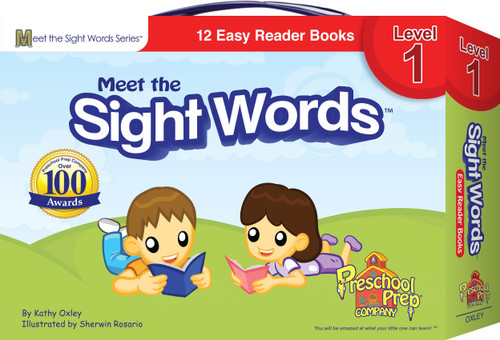 Meet the Sight Words - Level 1 - Easy Reader Books (boxed set of 12 books)