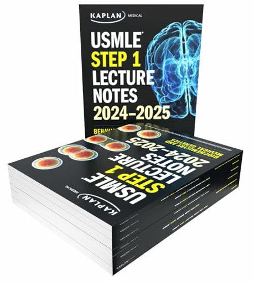 USMLE Step 1 Lecture Notes 2024-2025: 7-Book Preclinical Review (USMLE Prep)
