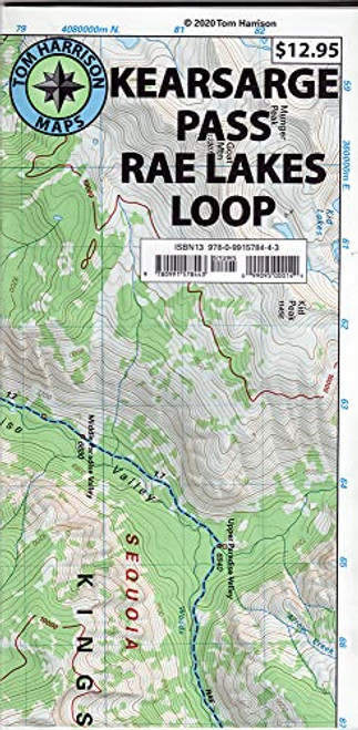 The Kearsarge Pass Map