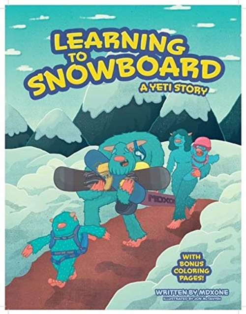 Learning to Snowboard - A Yeti Story