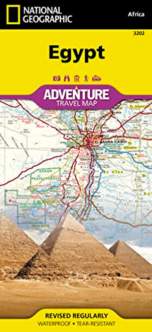 Egypt Map (National Geographic Adventure Map, 3202)