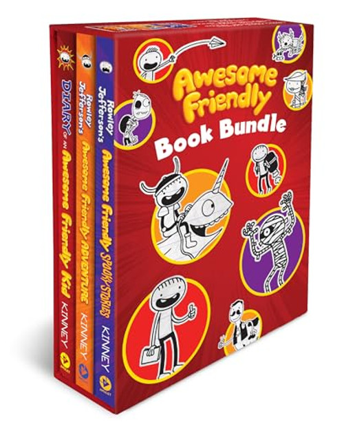 Awesome Friendly Book Bundle (Diary of a Wimpy Kid)