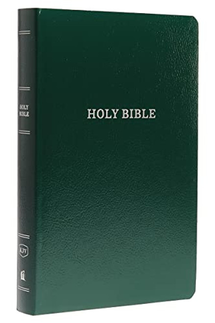 KJV, Gift and Award Bible, Leather-Look, Green, Red Letter, Comfort Print: Holy Bible, King James Version