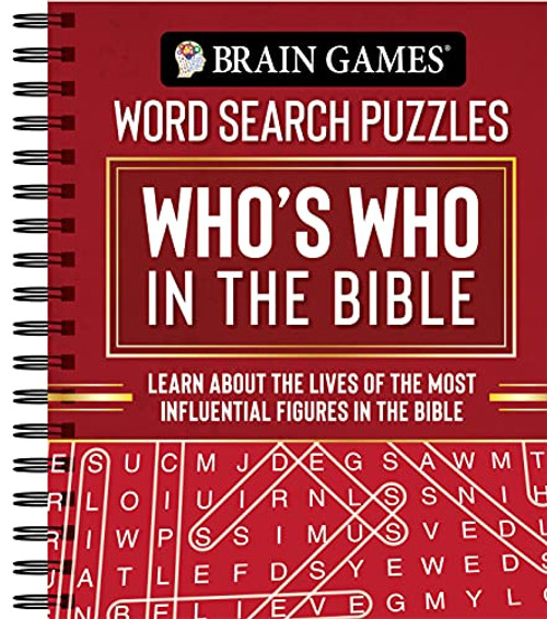 Brain Games - Word Search Puzzles: Who's Who In the Bible: Learn About the Lives of the Most Influential Figures in the Bible (Brain Games - Bible)