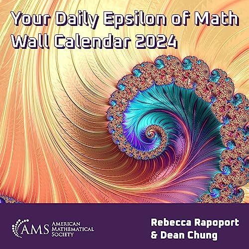 Your Daily Epsilon of Math Wall Calendar 2024