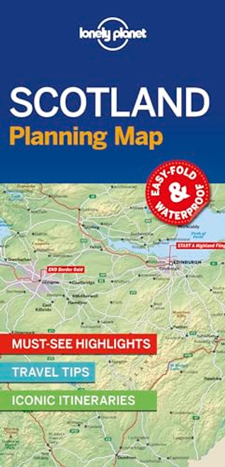 Lonely Planet Scotland Planning Map 1