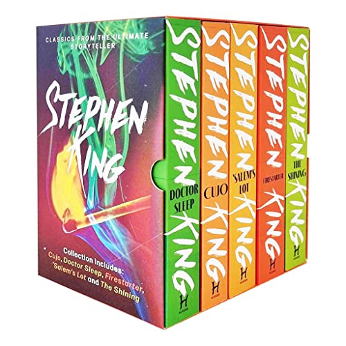 Stephen King 5 Books Collection Box Set (Cujo, 'Salem's Lot, The Shining, Doctor Sleep, Fire Starter)