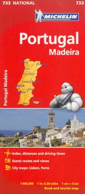 Michelin Portugal Map 733 (Maps/Country (Michelin))