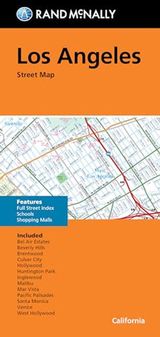 Rand McNally Folded Map: Los Angeles Street Map