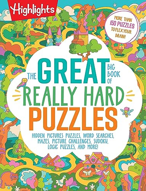 The Great Big Book of Really Hard Puzzles (Great Big Puzzle Books)
