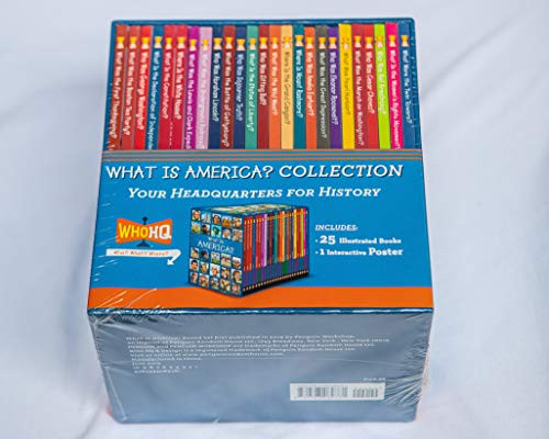 Who Was? and What Is? America Collection Boxed Set 25 books