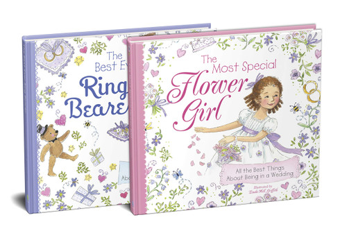 The Flower Girl and Ring Bearer 2-Book Wedding Gift Set: The Perfect Picture Books for the Littlest Members of Your Wedding Party (From Flower Girl Proposal to Photo Op!)