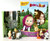 Phidal - Masha & the Bear My Busy Books - 10 Figurines and a Playmat