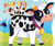 Farm Days with Cow - Touch and Feel Board Book - Sensory Board Book