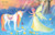 Sticker Dolly Dressing Rainbow Unicorns