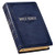 KJV Holy Bible, Giant Print Standard Size Faux Leather Red Letter Edition - Ribbon Marker, King James Version, Dark Blue