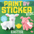 Paint by Sticker Kids: Easter: Create 10 Pictures One Sticker at a Time!