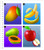 My Enjoyable STICZLES - Fruits (sticker puzzles,sticker art, sticker coloring ,Ages 7+,Adults,Teens,Tweens)