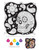 Sugar Skulls Coloring Book (Coloring is Fun) (Design Originals) 32 Fun & Quirky Art Activities Inspired by the Day of the Dead, from Thaneeya McArdle; Extra-Thick Perforated Pages Resist Bleed-Through