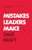 Mistakes Leaders Make