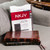 NKJV Holy Bible, Giant Print Thinline Bible, Black Leathersoft, Thumb Indexed, Red Letter, Comfort Print: New King James Version