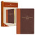 The Spiritual Growth Bible, Study Bible, NLT - New Living Translation Holy Bible, Faux Leather, Chocolate Brown/Ginger