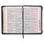 KJV Holy Bible, Giant Print Full-size Faux Leather w/Thumb Index & Ribbon Marker, Red Letter Edition, King James Version, Black, Zipper Closure