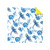 Origami Paper 500 sheets Blue and White 4" (10 cm): Double-Sided Origami Sheets Printed with 12 Different Designs